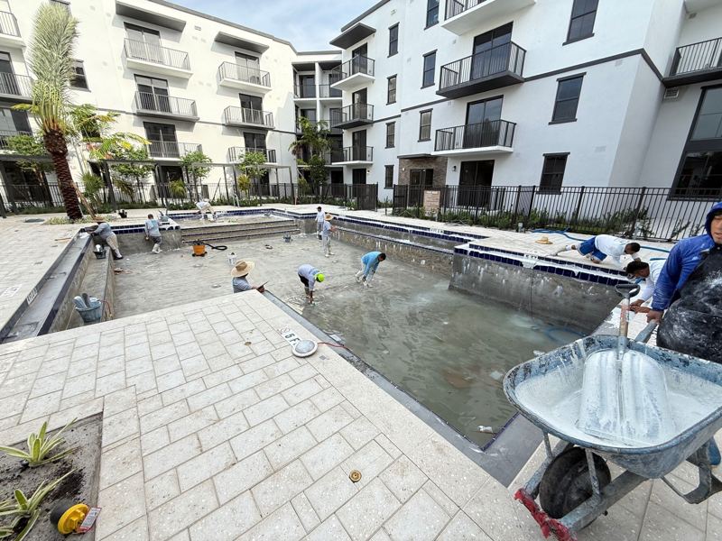 Commercial pool